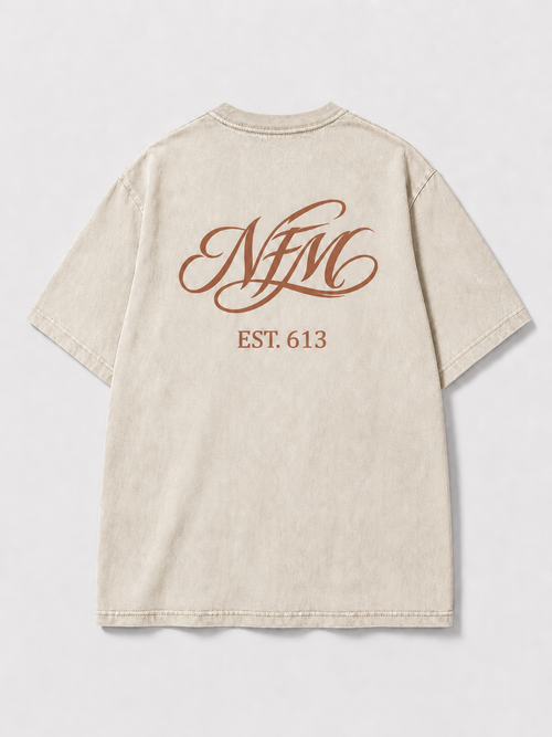 NFM 613 TEE — VINTAGE CREAM