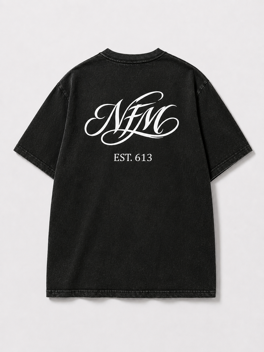 NFM 613 TEE — WASHED BLACK
