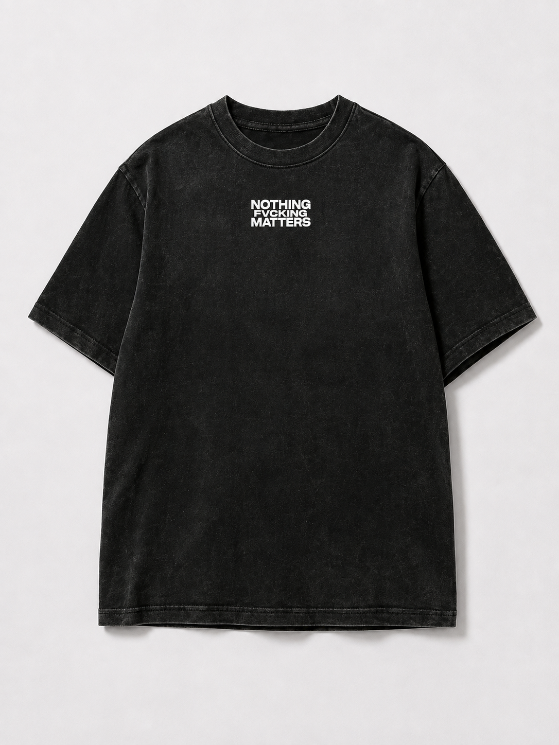 NFM 613 TEE — WASHED BLACK
